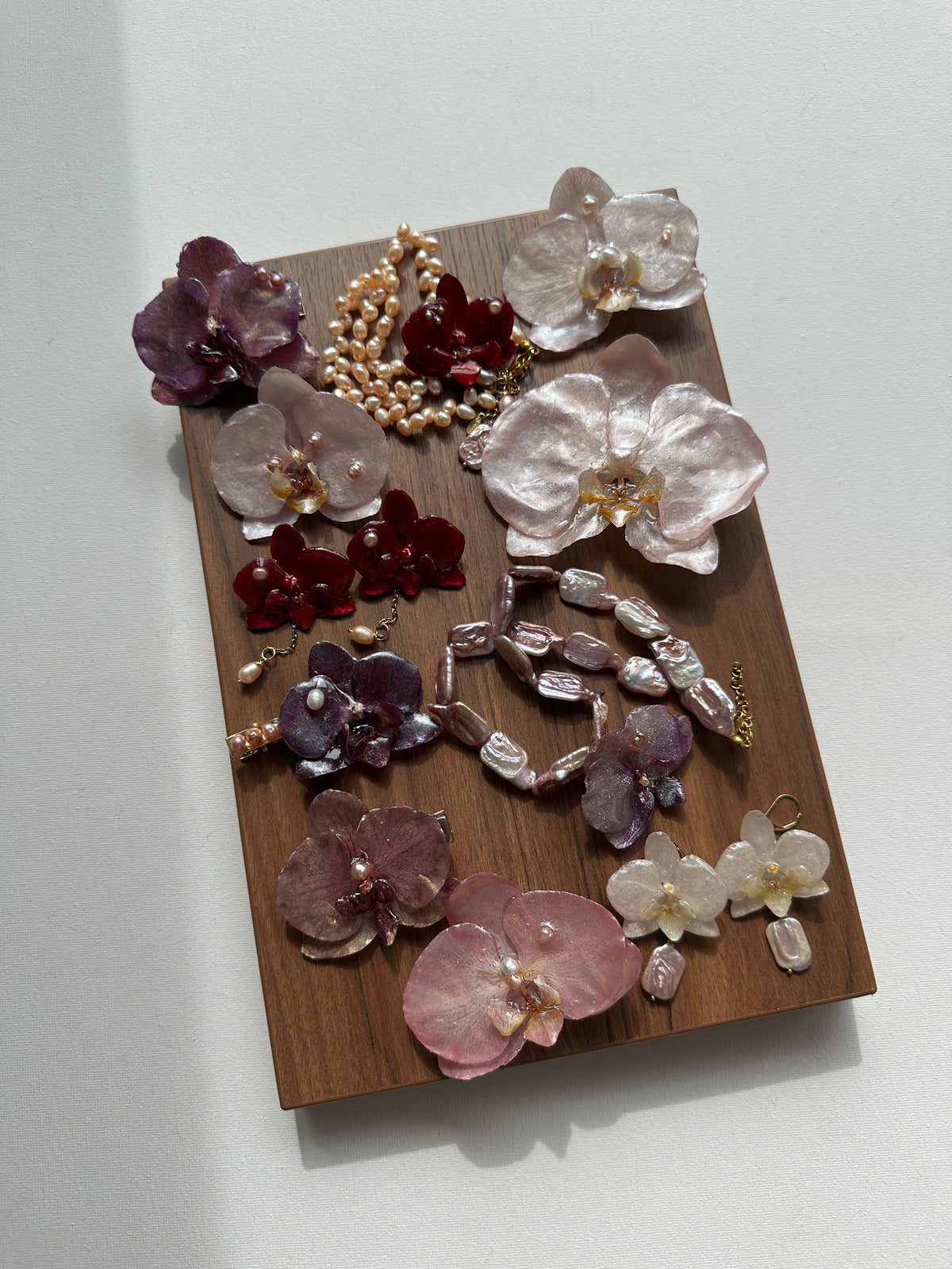 HANNAH ORCHID HAIR CLIP