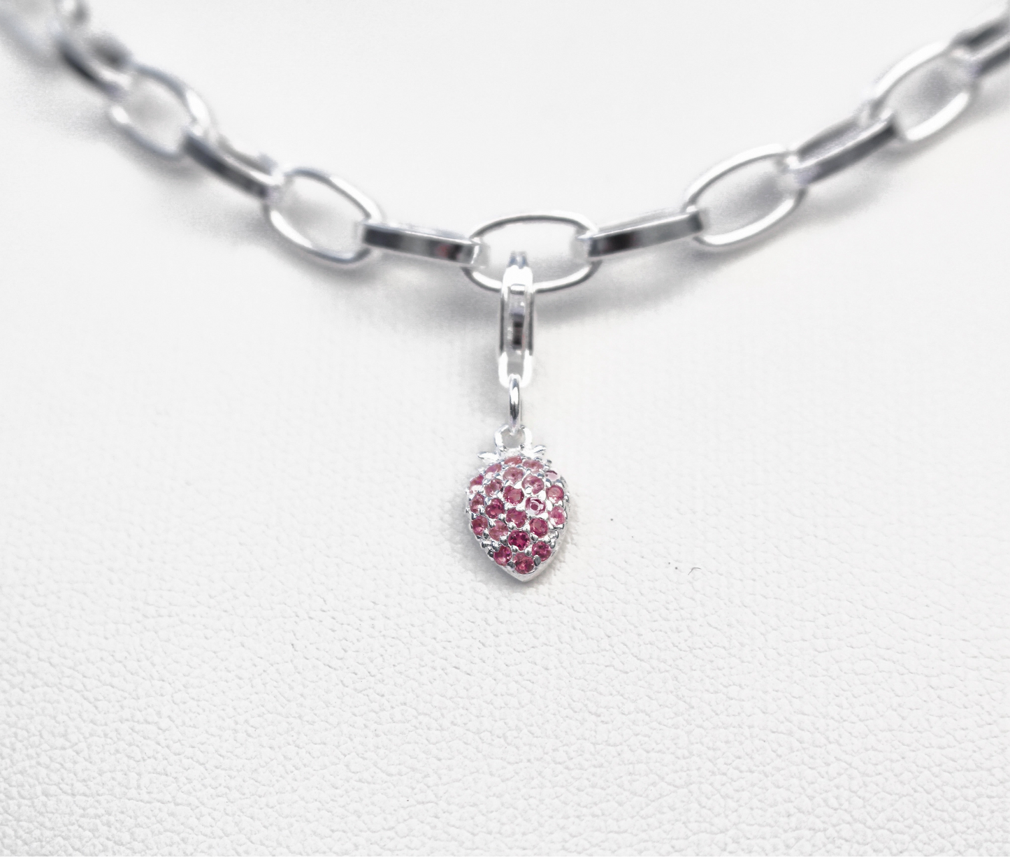 STRAWBERRY CHARM 925er Sterling Silver (own design)