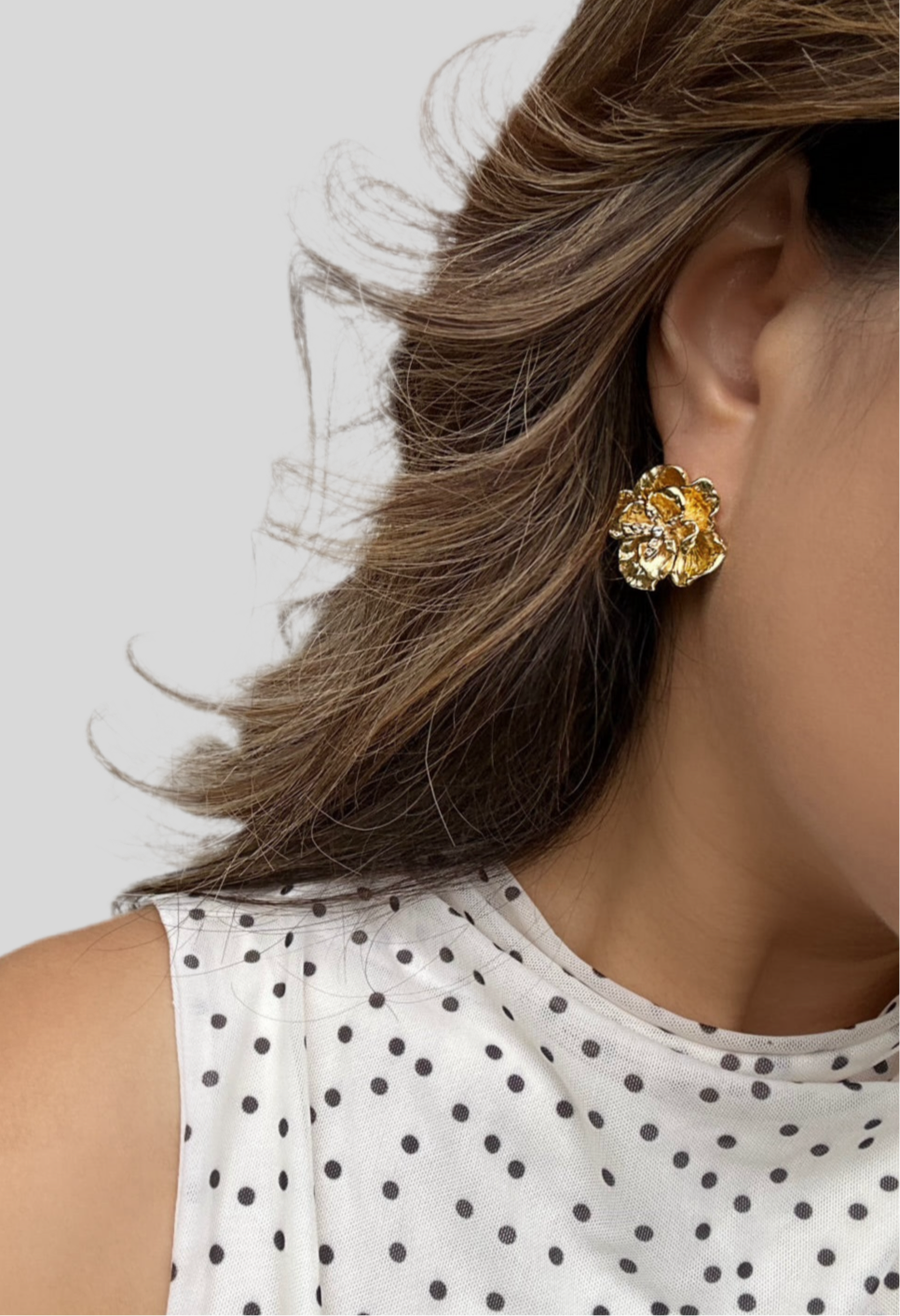 FLORA EARRINGS - 18k GOLD VERMEIL