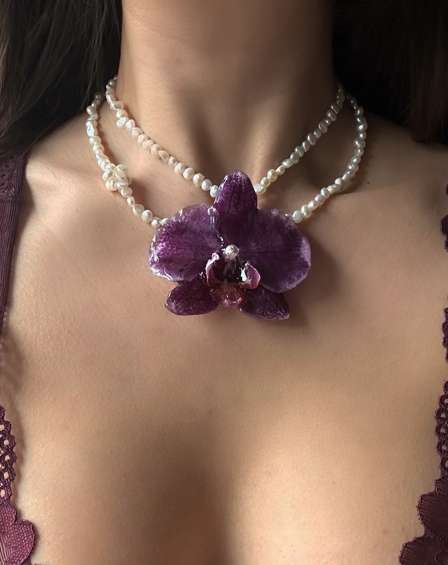 ORCHIDÉE CHÉRIE - FRESH WATER PEARLS