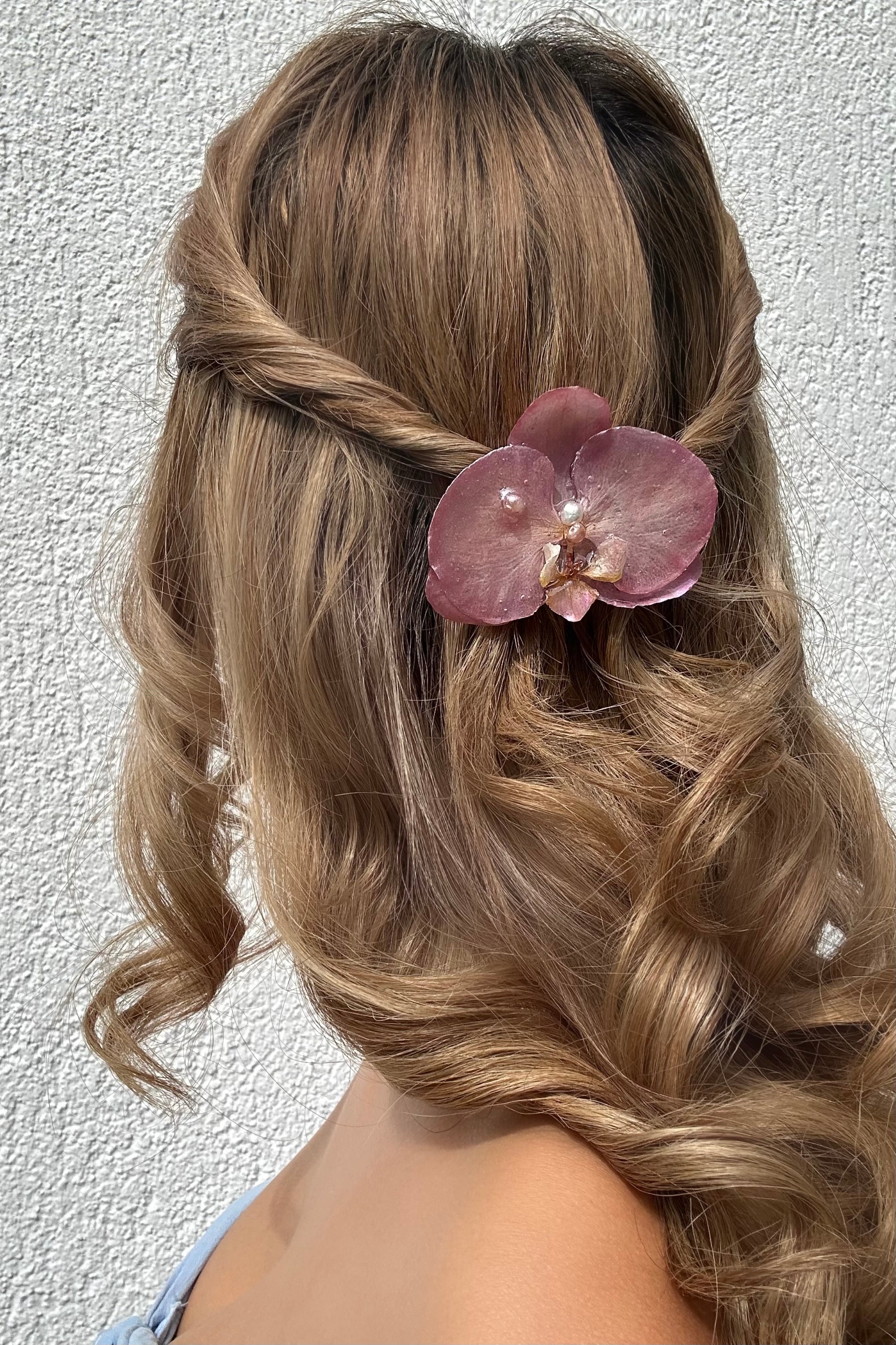 FELINA ORCHID HAIR CLIP