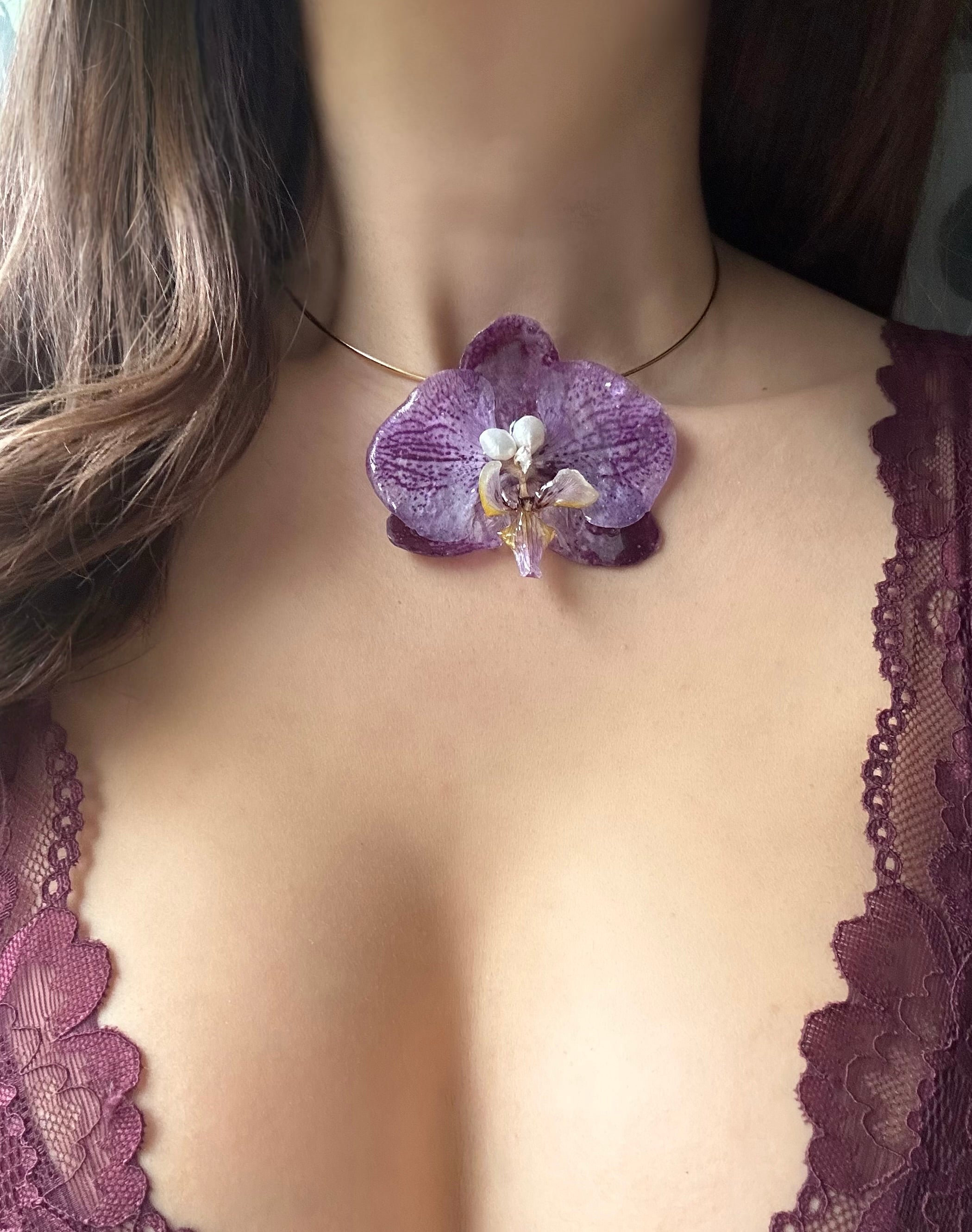 FLEUR LILAS - 18k GOLD VERMEIL