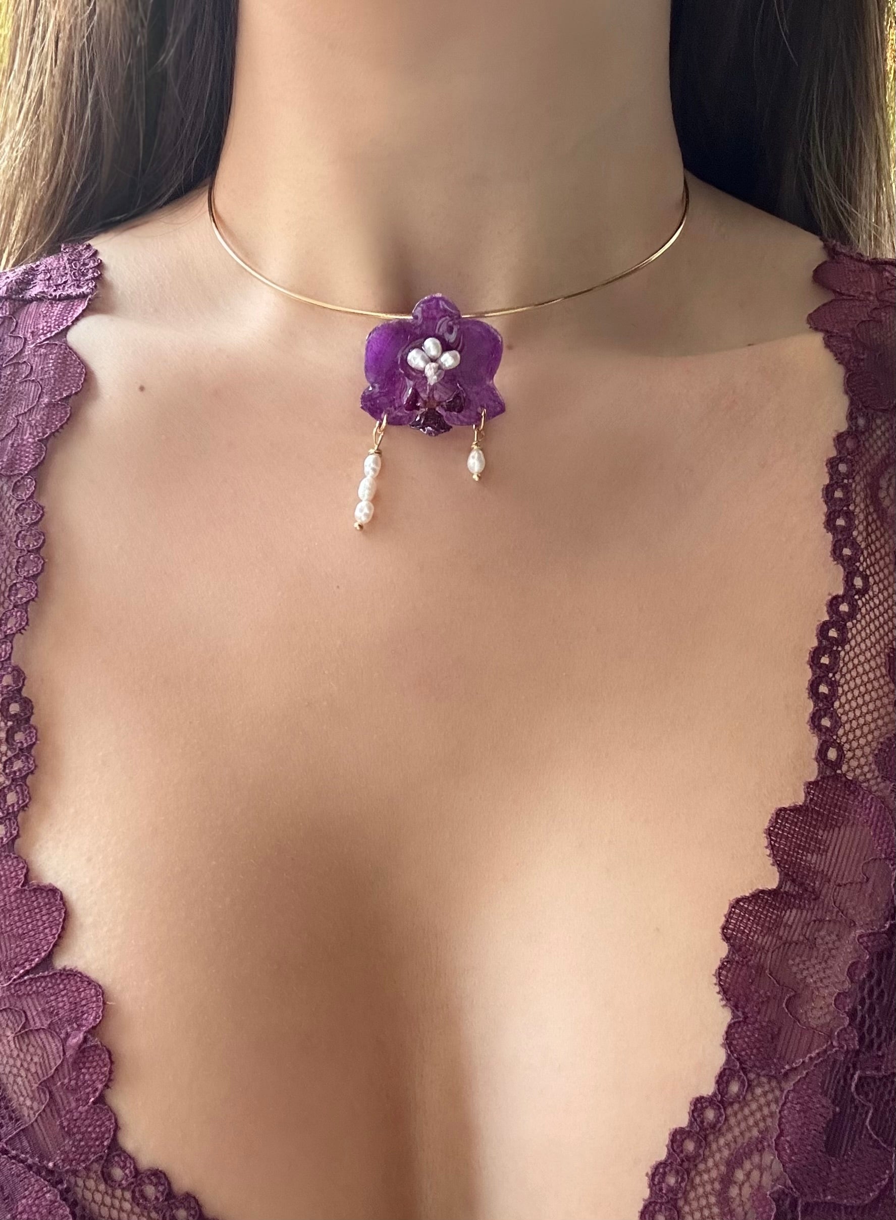 VIOLA LUMIÈRE - 18k GOLD VERMEIL