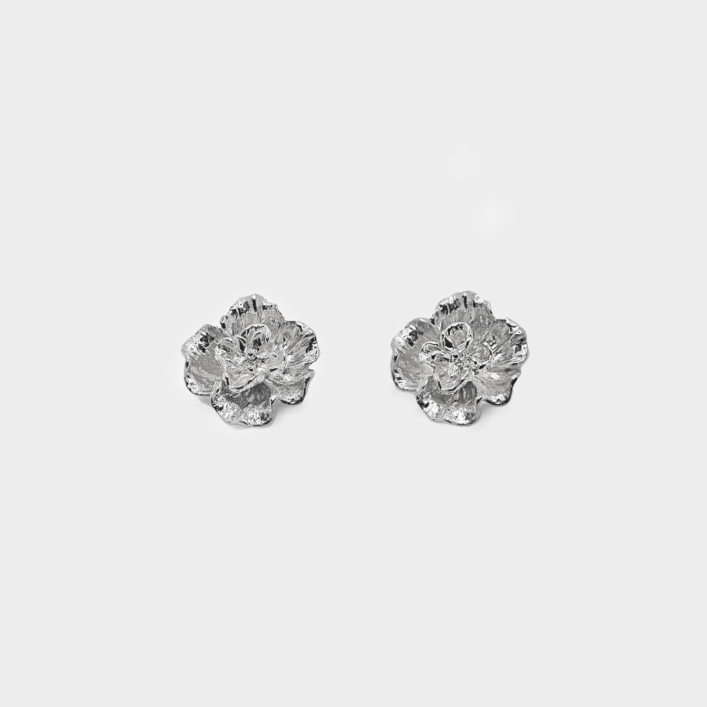 FLORA MINI EARRINGS - 925 STERLING SILVER