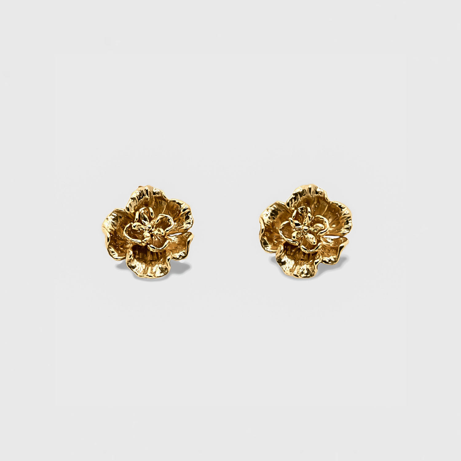 FLORA MINI EARRINGS - 18k GOLD VERMEIL