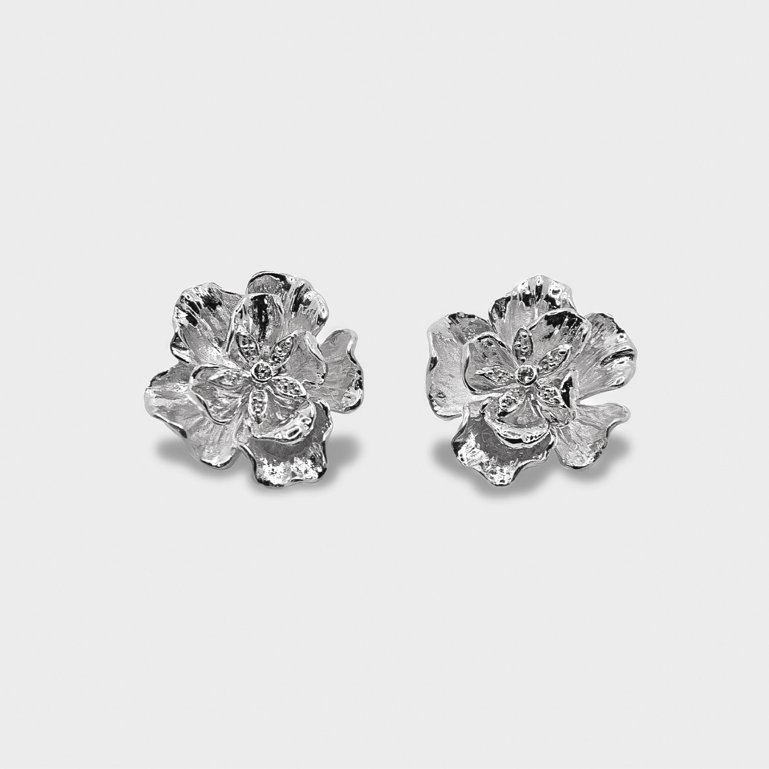 FLORA EARRINGS - 925 STERLING SILVER